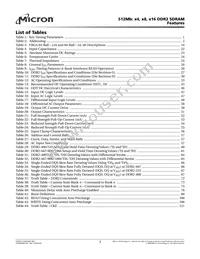 MT47H128M4SH-25E:H TR Datasheet Page 7