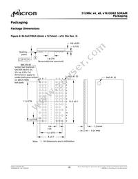 MT47H128M4SH-25E:H TR Datasheet Page 18