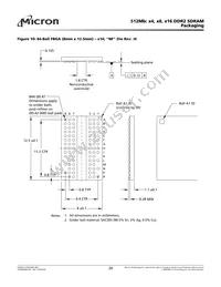 MT47H128M4SH-25E:H TR Datasheet Page 20