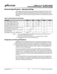 MT47H128M4SH-25E:H TR Datasheet Page 23