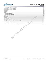 MT47H128M8CF-3:H Datasheet Page 4