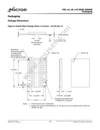 MT47H128M8SH-187E:M TR Datasheet Page 19