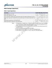 MT47H128M8SH-25E AAT:M Datasheet Page 22