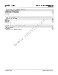 MT47H256M8EB-3:C Datasheet Page 4