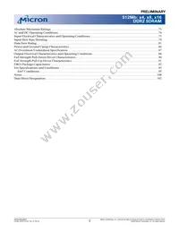 MT47H32M16BT-3:A TR Datasheet Page 3
