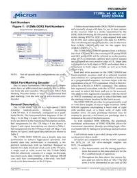 MT47H32M16BT-3:A TR Datasheet Page 7