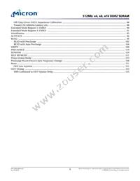 MT47H32M16CC-3:B TR Datasheet Page 5