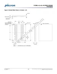 MT47H32M16CC-3:B TR Datasheet Page 21