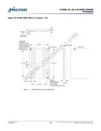 MT47H32M16CC-3:B TR Datasheet Page 22