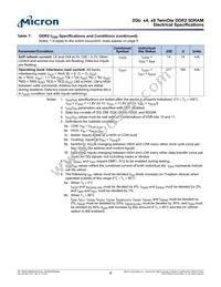 MT47H512M4THN-3:H Datasheet Page 9