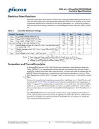 MT47H512M4THN-37E:E TR Datasheet Page 6