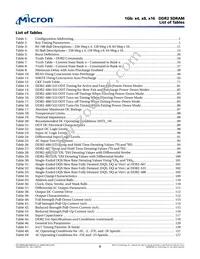 MT47H64M16BT-3:A TR Datasheet Page 6