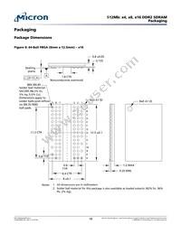 MT47H64M8CF-25E:G TR Datasheet Page 18