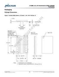 MT47H64M8SH-25E AAT:H Datasheet Page 19