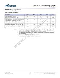 MT47R512M4EB-25E:C Datasheet Page 20