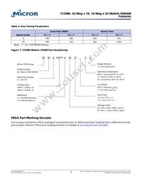 MT48H32M16LFB4-6 AAT:C Datasheet Page 2