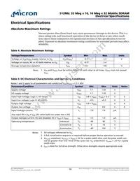 MT48H32M16LFB4-6 AAT:C Datasheet Page 16