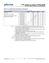 MT48H32M16LFB4-6 AAT:C Datasheet Page 20