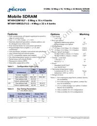 MT48H32M16LFCJ-75:A TR Datasheet Cover