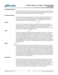 MT48H32M16LFCJ-75:A TR Datasheet Page 20