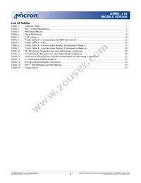 MT48H4M16LFB4-8 IT TR Datasheet Page 4