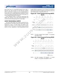 MT48H4M16LFB4-8 IT TR Datasheet Page 23