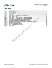 MT48H8M16LFF4-8 Datasheet Page 4