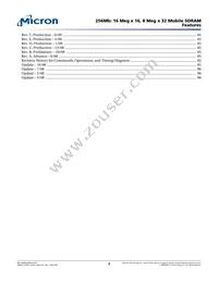 MT48H8M32LFB5-75 AT:H Datasheet Page 4