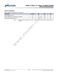 MT48H8M32LFB5-75 AT:H Datasheet Page 16