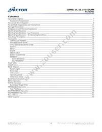 MT48LC16M16A2F4-6A:G Datasheet Page 3