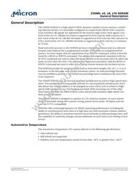 MT48LC16M16A2F4-6A:G Datasheet Page 7