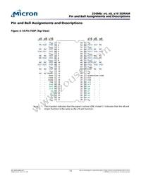 MT48LC16M16A2TG-6A IT:GTR Datasheet Page 11