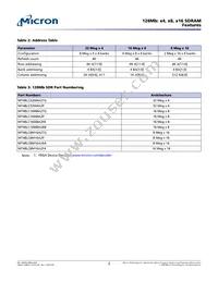 MT48LC16M8A2P-7E:L Datasheet Page 2