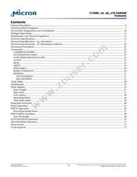 MT48LC32M16A2P-75:C TR Datasheet Page 3