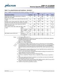 MT48LC4M16A2P-6A AAT:J Datasheet Page 22