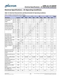 MT48LC4M16A2P-6A AAT:J Datasheet Page 23