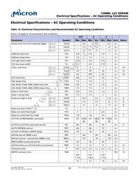 MT48LC4M32B2TG-6A IT:L Datasheet Page 20