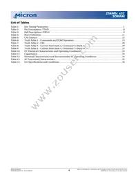 MT48LC8M32B2TG-7 TR Datasheet Page 4