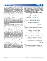 MT48LC8M32B2TG-7 TR Datasheet Page 23