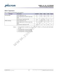 MT48LC8M8A2P-7E:J Datasheet Page 21