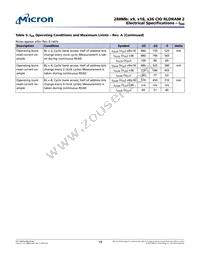 MT49H16M18SJ-25 IT:B Datasheet Page 19