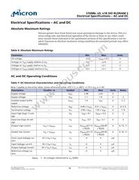 MT49H32M18CSJ-25E:B TR Datasheet Page 19