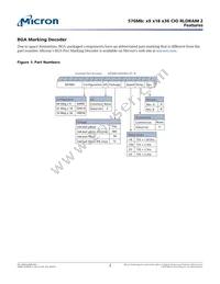 MT49H32M18SJ-18:B Datasheet Page 2