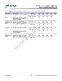 MT49H32M18SJ-18:B Datasheet Page 19