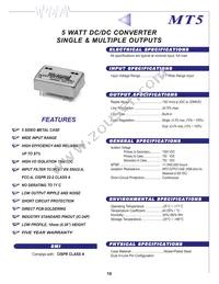 MT5-4805SI Cover