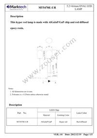 MT5470E-UR Datasheet Page 2