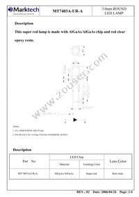 MT7403A-UR-A Datasheet Page 2