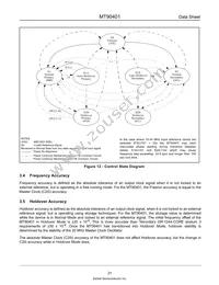 MT90401AB1 Datasheet Page 21