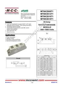 MT90CB16T1-BP Datasheet Cover