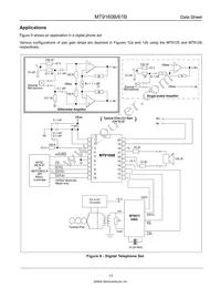 MT9160BS1 Datasheet Page 17